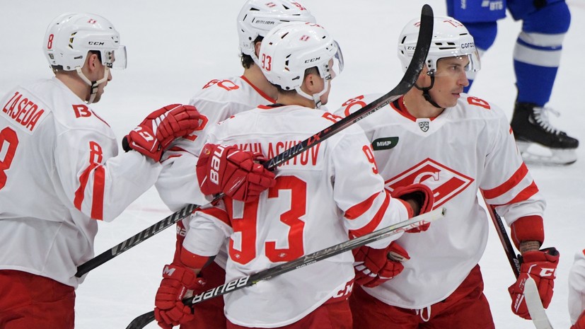 «Спартак» прервал серию из шести поражений в КХЛ