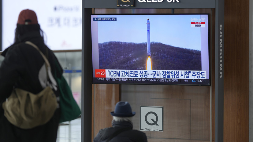 Yonhap: КНДР запустила баллистическую ракету в сторону Японского моря