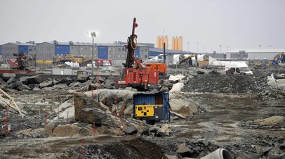 Строительная площадка АЭС  «Ханхикиви-1».