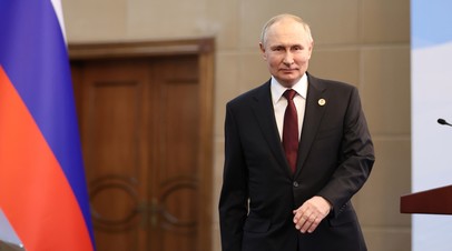 Путин проводит встречу с врио главы ДНР Денисом Пушилиным