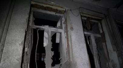 При ударе ВСУ по Донецку в шести домах и церкви выбило стёкла