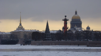 В Петербурге объявлен жёлтый уровень погодной опасности