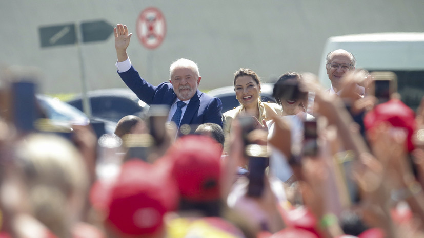 Лула да Силва принял присягу и стал президентом Бразилии