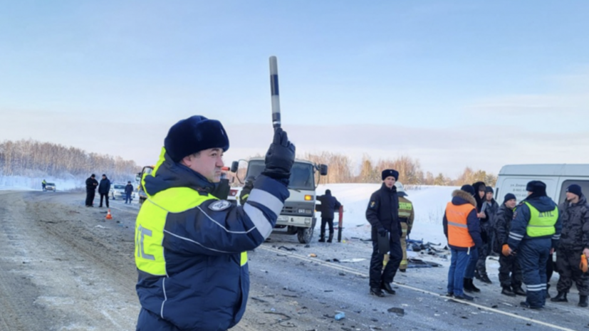 В результате ДТП в Кемеровской области погибли пять человек