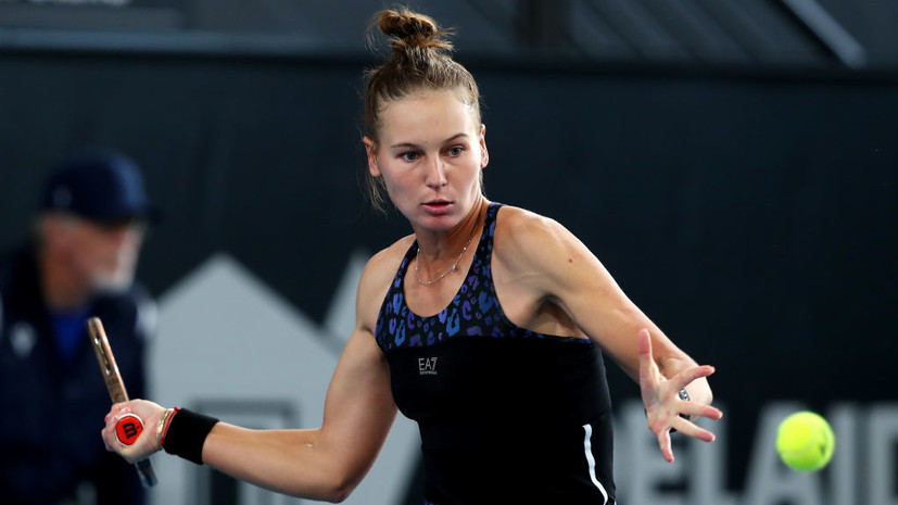 Кудерметова разгромила Андрееску и вышла в 1/4 финала турнира в Аделаиде