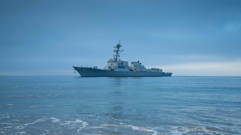 Корабль ВМС США прошёл через Тайваньский пролив
