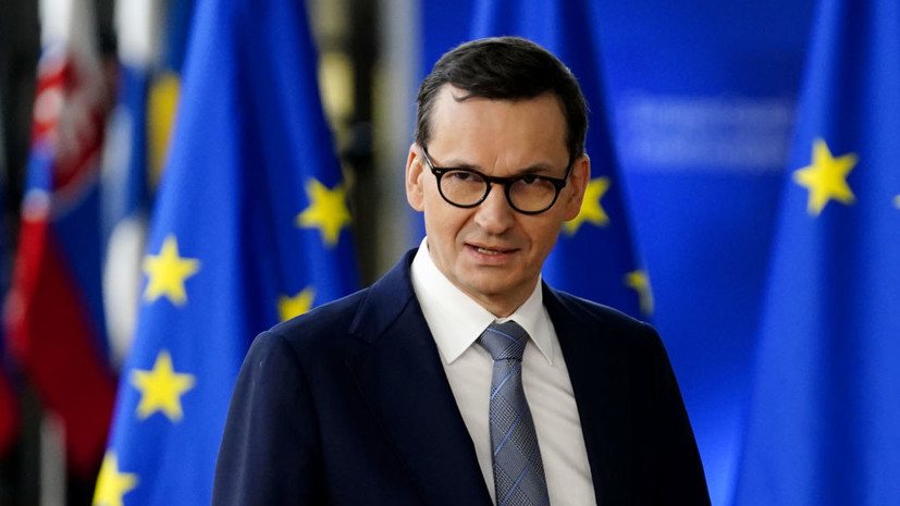 Премьер Польши заявил, что Варшава начала получать компенсацию за оказанную Киеву помощь
