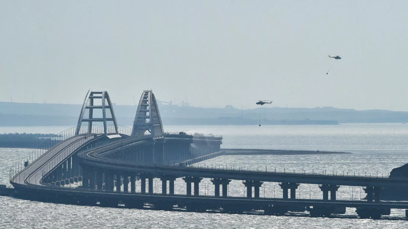 Крымский мост закроют для автотранспорта 10 января из-за ремонта