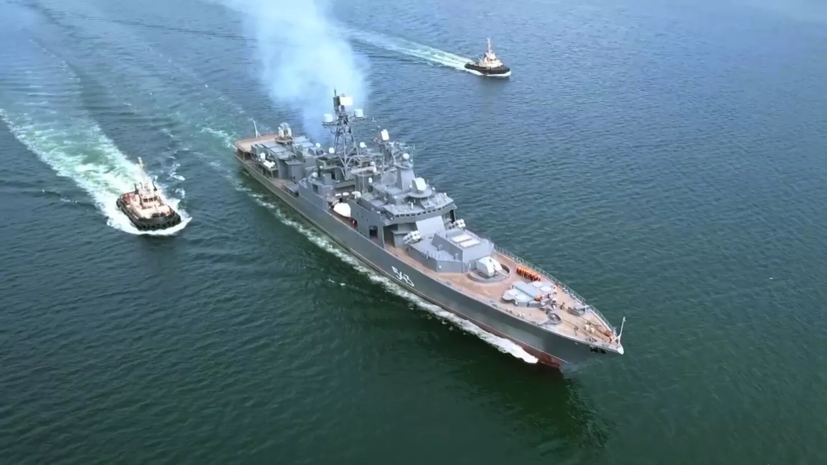 Экипажи кораблей ТОФ провели учения по противовоздушной обороне во Владивостоке