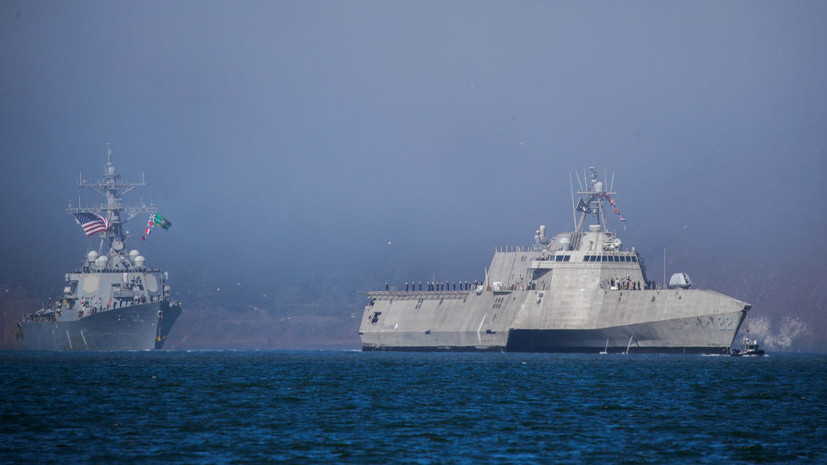 ВМС США сообщили о перехвате судна с 2 тысячами автоматов Калашникова в Оманском заливе