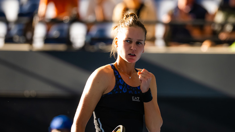 Кудерметова обыграла Коллинз и вышла в полуфинал турнира в Аделаиде