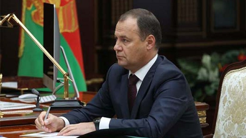 Премьер Белоруссии заявил о медленной реализации союзных программ с Россией в энергетике