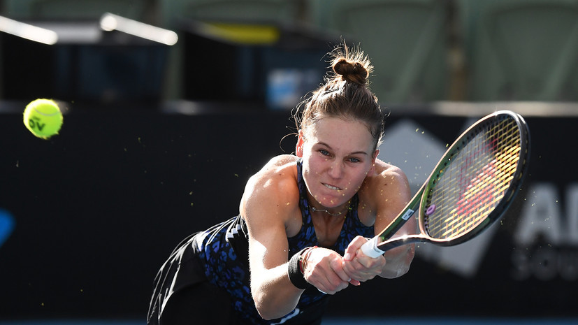 Кудерметова снялась с полуфинала турнира в Австралии из‑за травмы бедра