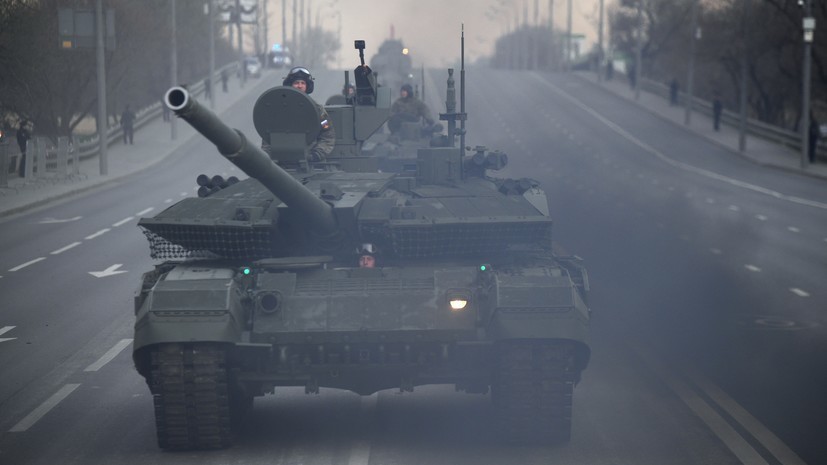 Российская армия задействовала в спецоперации танк Т-90М «Прорыв»
