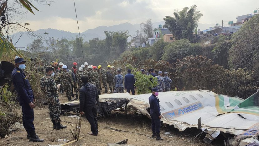СК России возбудил дело по факту гибели россиян при крушении самолёта в Непале