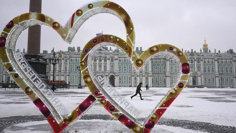 За новогодние праздники Санкт-Петербург посетили около миллиона туристов