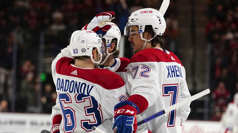 Два гола Дадонова принесли «Монреалю» победу над «Виннипегом» в НХЛ