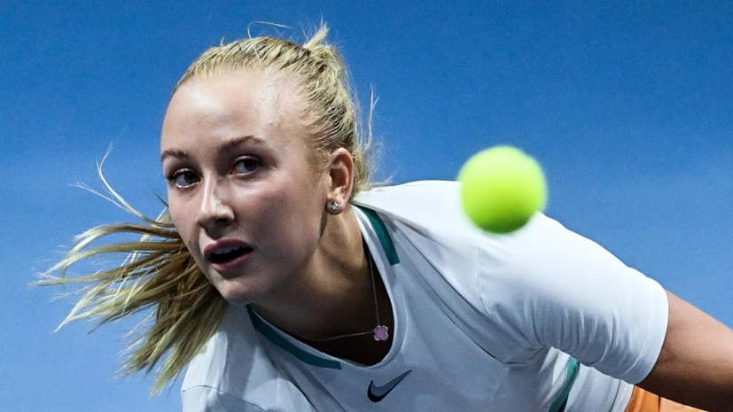 Россиянка Потапова победила американку Стивенс и вышла во второй круг Australian Open