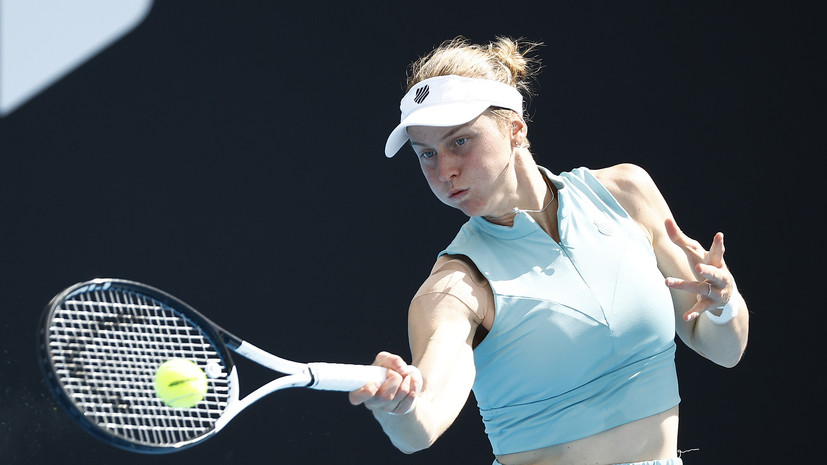 Самсонова уступила Векич во втором круге Australian Open