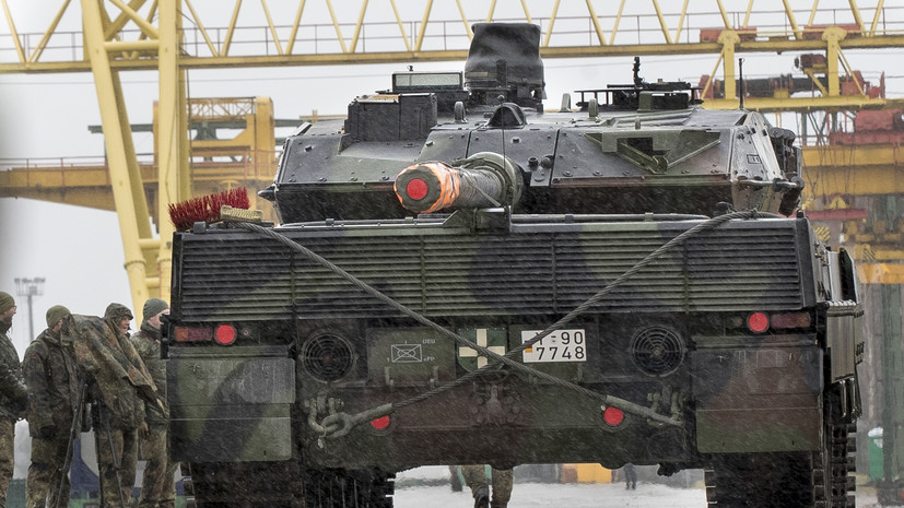 В Минобороны ФРГ заявили, что в Рамштайне не приняли решения о передаче Украине Leopard 2