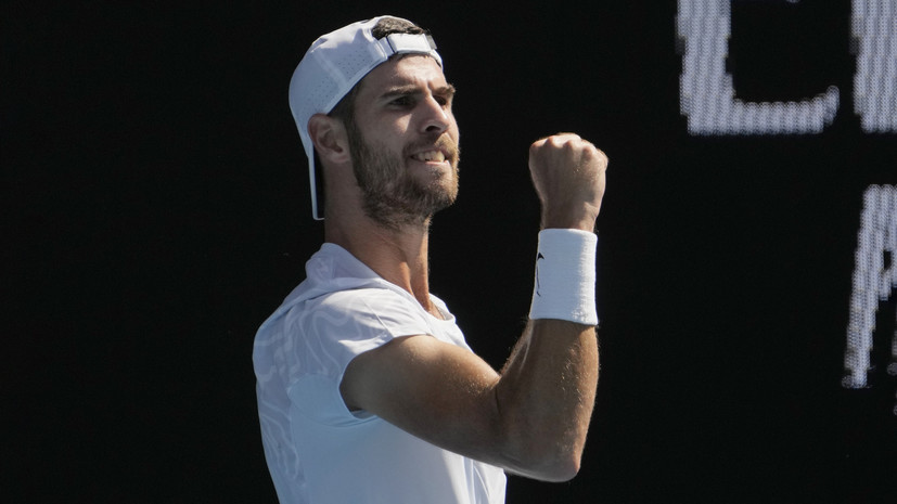 Хачанов поделился эмоциями от выхода в четвертьфинал Australian Open
