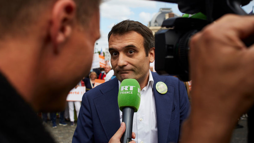 Французский политик Филиппо раскритиковал власти за блокировку счетов RT France