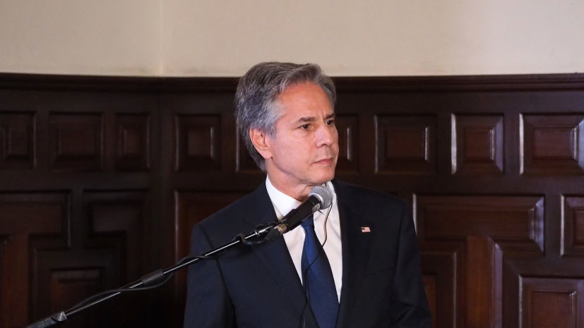 Блинкен провёл телефонные переговоры с Алиевым