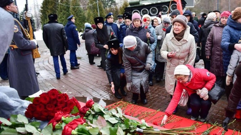 В Химках установили памятник героям битвы под Москвой