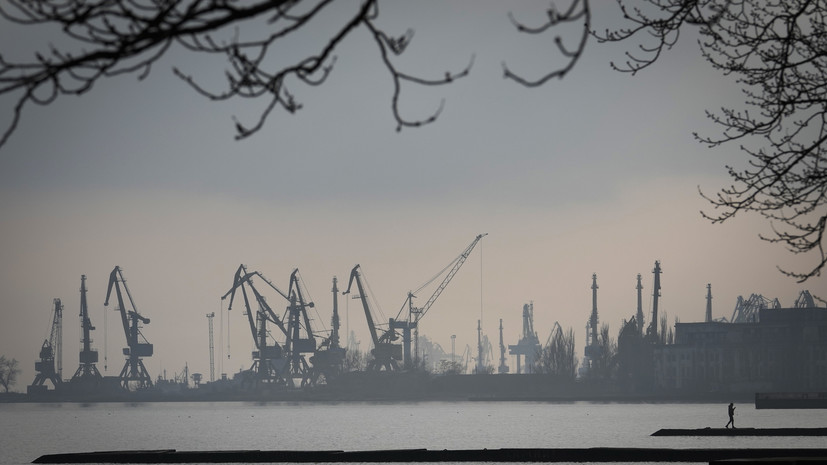 В Мариуполе заявили о планах восстановить Азовский судоремонтный завод
