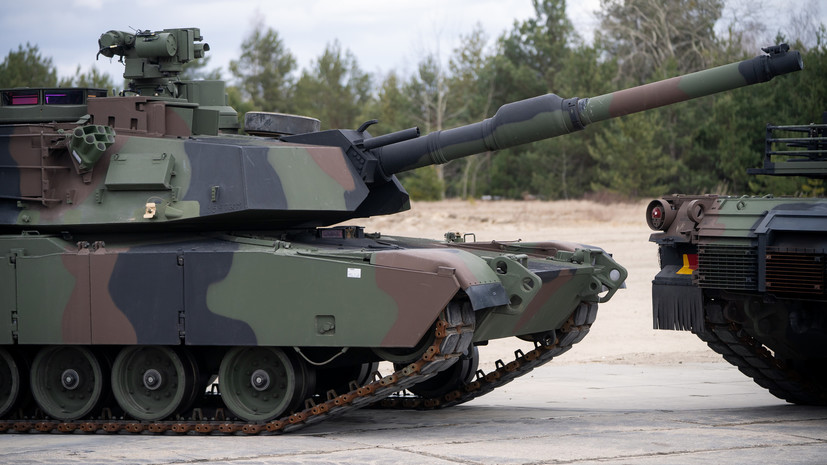 Politico: США могут направить украинской армии около 30 танков Abrams