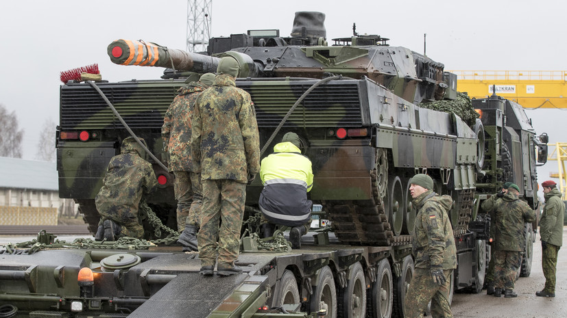Правительство Германии отправит Украине 14 танков Leopard 2