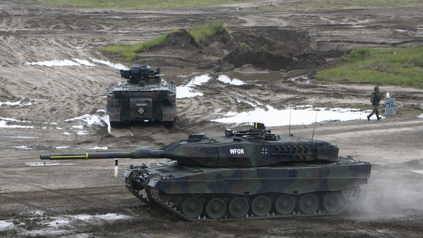 Министр Писториус: Германия передаст Украине танки не ранее чем через три-четыре месяца