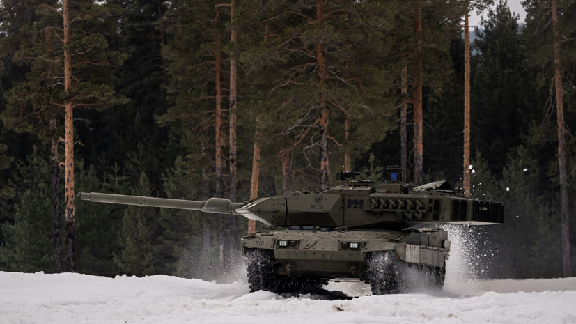 Министр обороны Норвегии заявил о планах поставить Украине танки