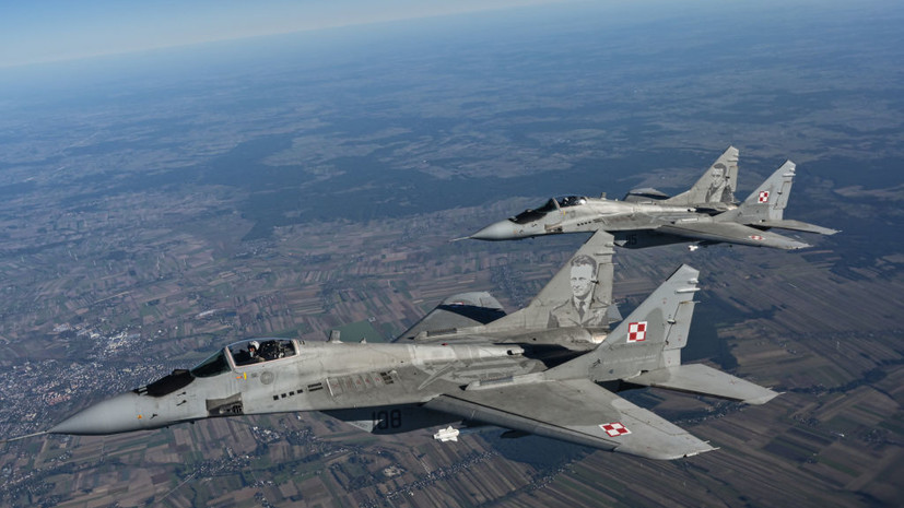Dziennik gazeta prawna: Польша по частям передала Украине несколько истребителей МиГ-29
