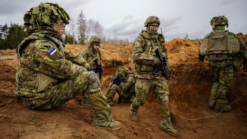 Эстония призовёт 830 человек на военные сборы