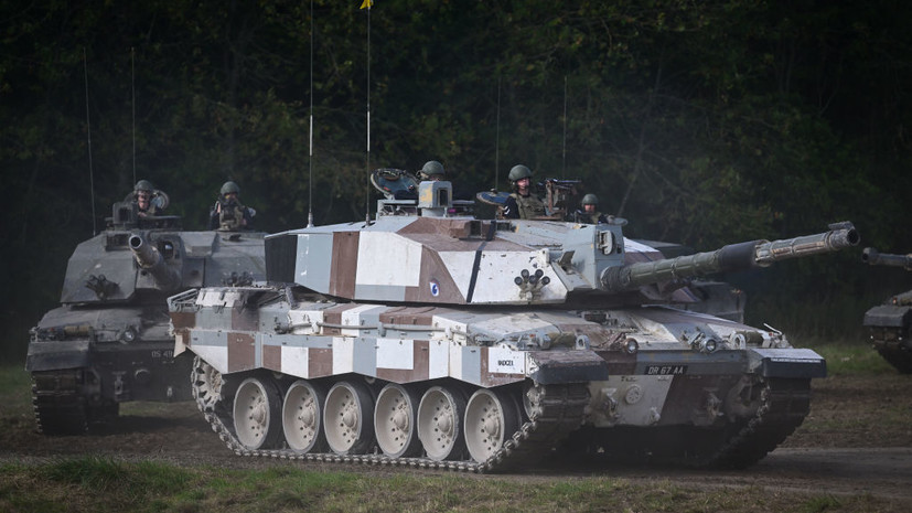 В Британии заявили о планах поставить танки Challenger 2 киевскому режиму к концу марта