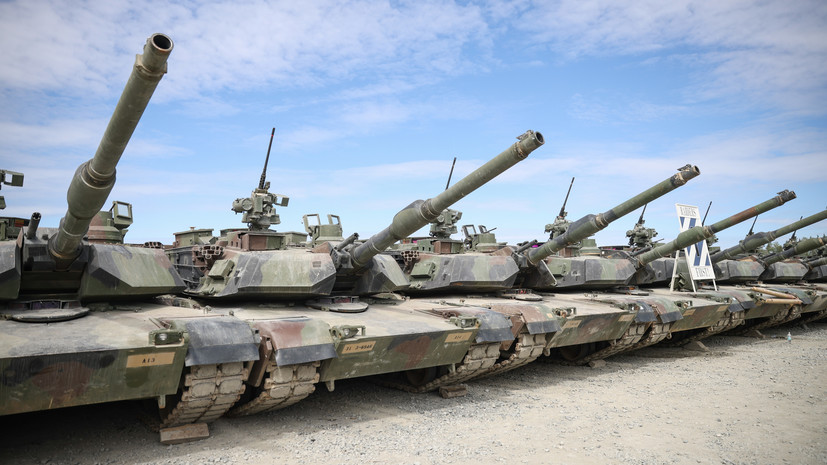 В Пентагоне признали отсутствие предназначенных для Украины танков Abrams на складах США