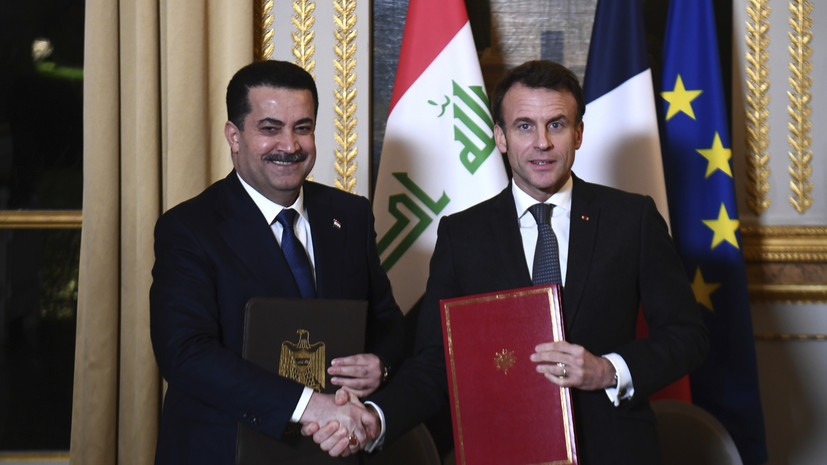 Ирак и Франция заключили соглашение о стратегическом партнёрстве