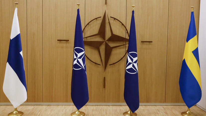 Белый дом отказался вмешиваться в ситуацию с принятием Финляндии и Швеции в НАТО