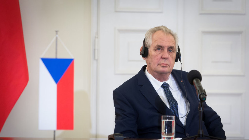 Земан назвал преимуществом Сербии её отказ вводить санкции против России