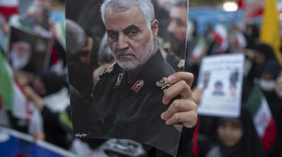 МИД Ирана заявил о намерении привлечь власти США к ответственности за убийство Сулеймани