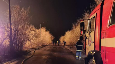 Сотрудники Луганскгаза ликвидировали возгорание на газопроводе в Лутугине