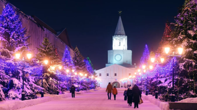 Казань посетили около 160 тысяч туристов в период новогодних праздников