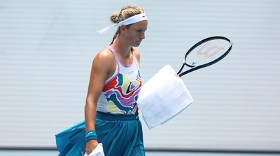 Азаренко после победы в первом круге Australian Open пришла на пресс-конференцию в футболке ПСЖ