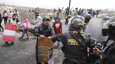 МИД России не рекомендует посещать Перу без необходимости на фоне столкновений в стране