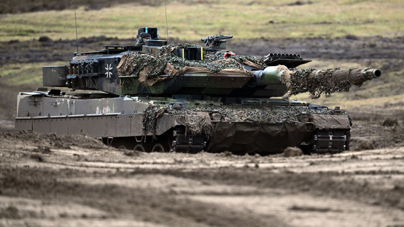 FT: военных ВСУ начнут обучать использованию танков Leopard 2 на следующей неделе