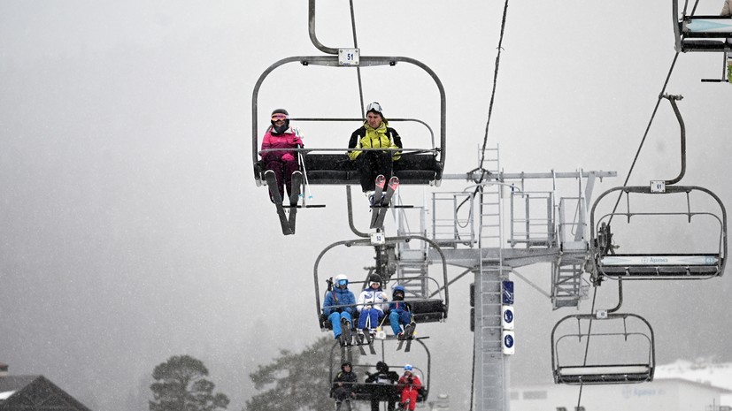 Названы лучшие горнолыжные курорты России с подходящей погодой для катания в феврале
