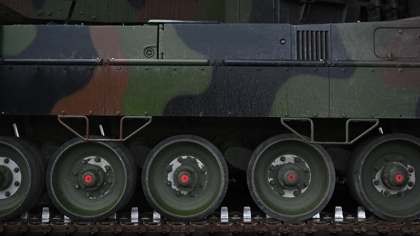 West Australian: на корпусе танка Leopard в Австралии появились пророссийские граффити
