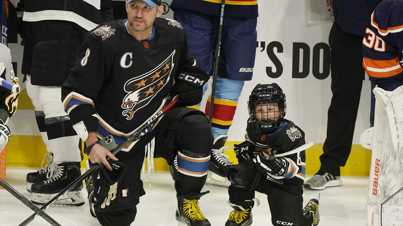 Овечкин поделился эмоциями после участия с сыном в Матче звёзд НХЛ