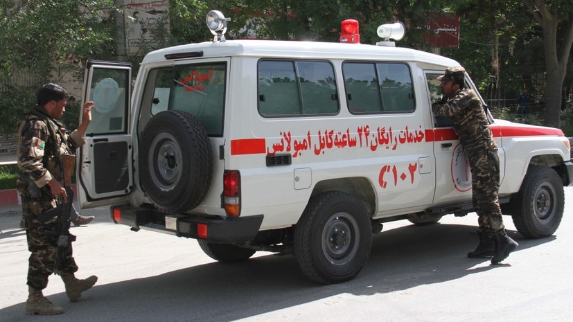 Два человека пострадали при взрыве в Кабуле